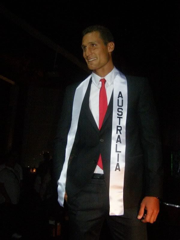 Formal Wear Mister International 2010